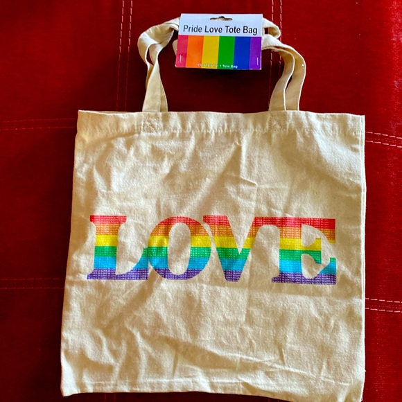 🆕KLEIN: PRIDE ❤️ LOVE TOTE BAG - Picture 2 of 6